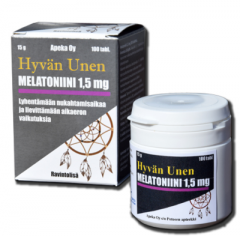 Hyvän unen Melatoniini 1,5 mg 100 tabl