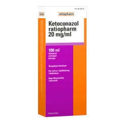 KETOCONAZOL RATIOPHARM 20 mg/ml shampoo 100 ml